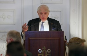 The former Irish EU Commissioner Peter Sutherland speaks about Britain's estrangement from Europe