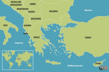 Greece report map