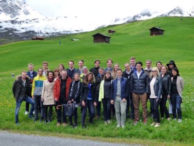 Participants of the Young Professionals Seminar in Arosa